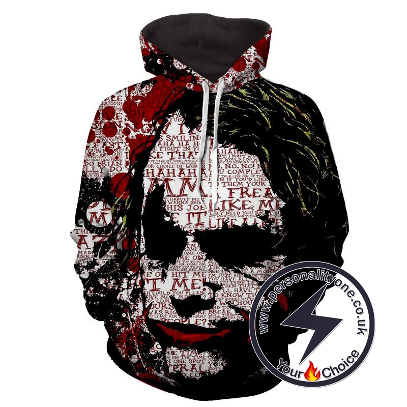 Joker - Joker 3D - Joker Hoodies